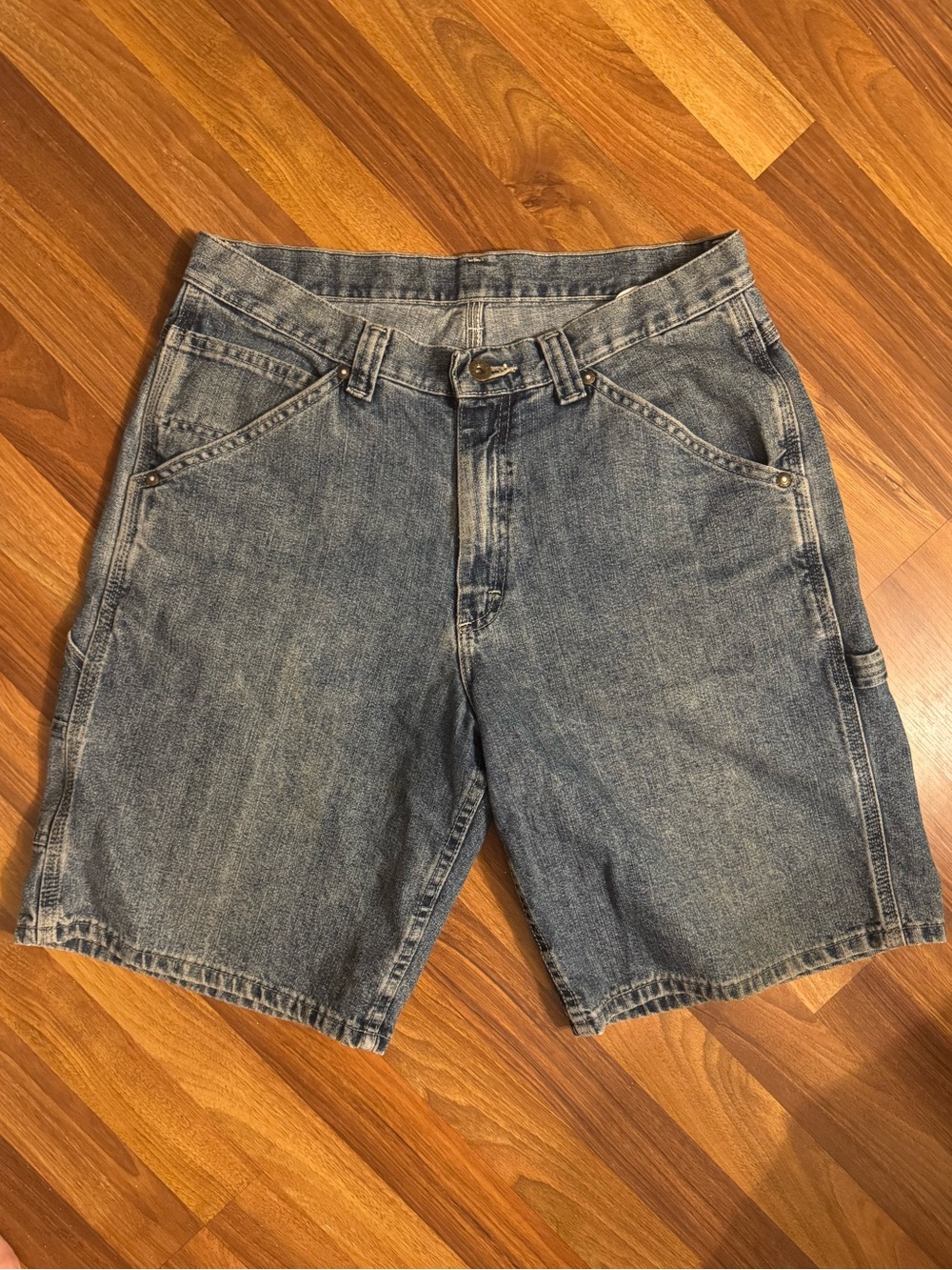 Vintage Riders by Lee Dungarees Carpenter Shorts – Y2K Denim